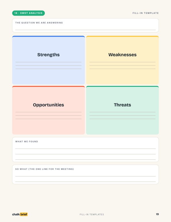 A page from Fill-in Templates